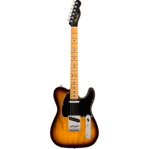 Fender American Ultra Luxe Telecaster Electric Guitar - 2-color Sunburst with Maple Fingerboard