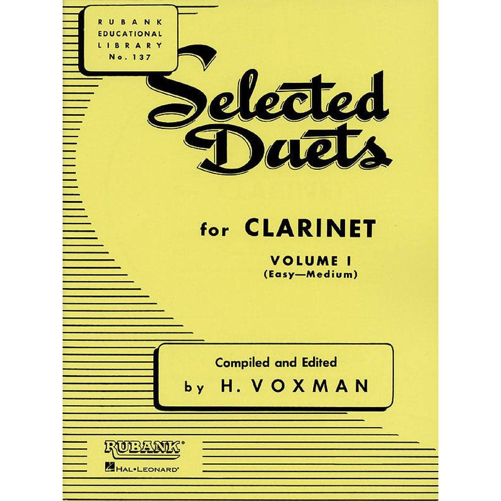 Rubank Selected Duets for Clarinet Volume 1 - Easy to Medium