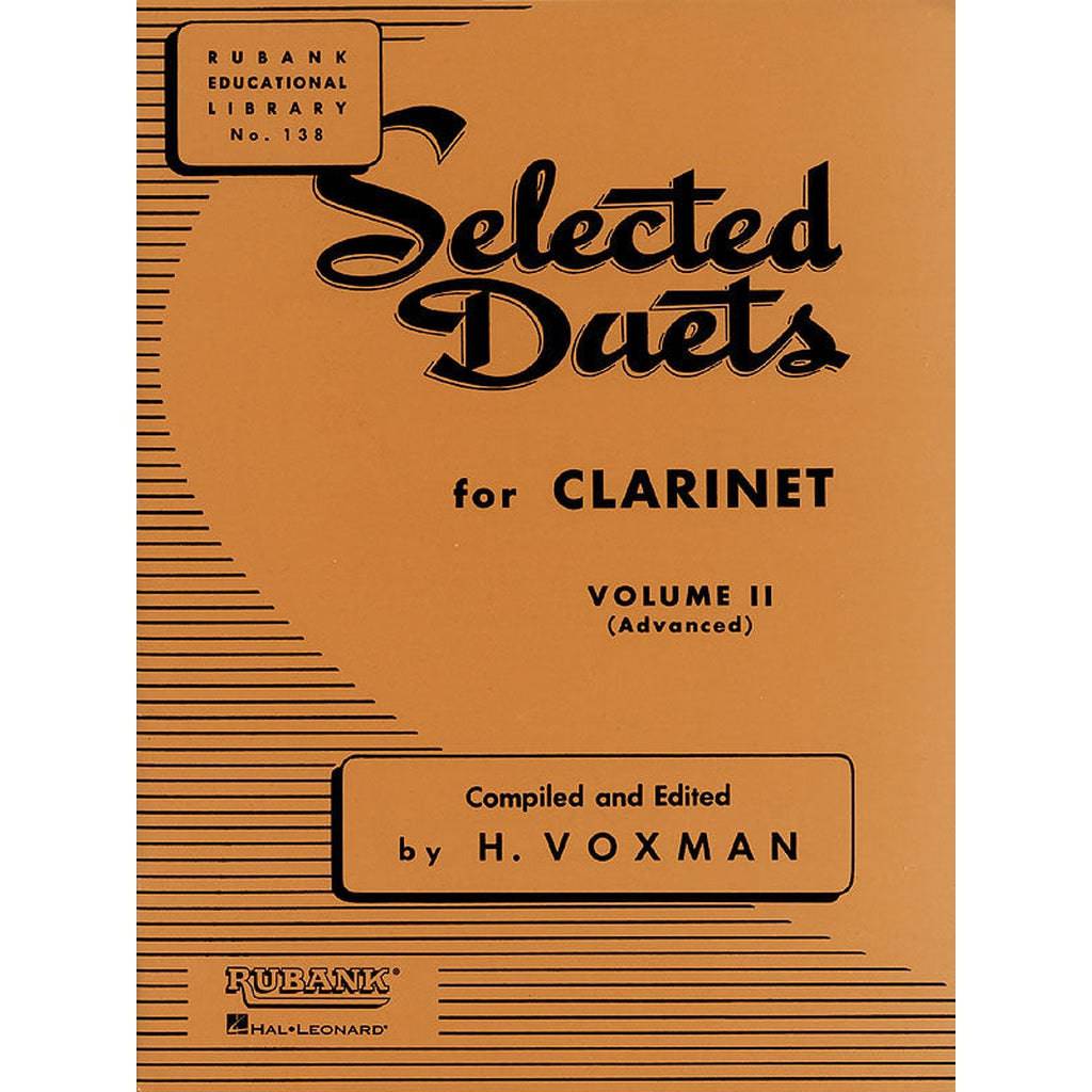 Rubank Selected Duets for Clarinet Volume 2 - Advanced