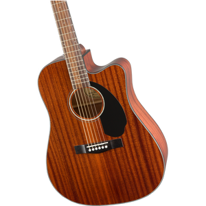 Fender CD-60SCE All Mahogany Acoustic Guitar - Natural