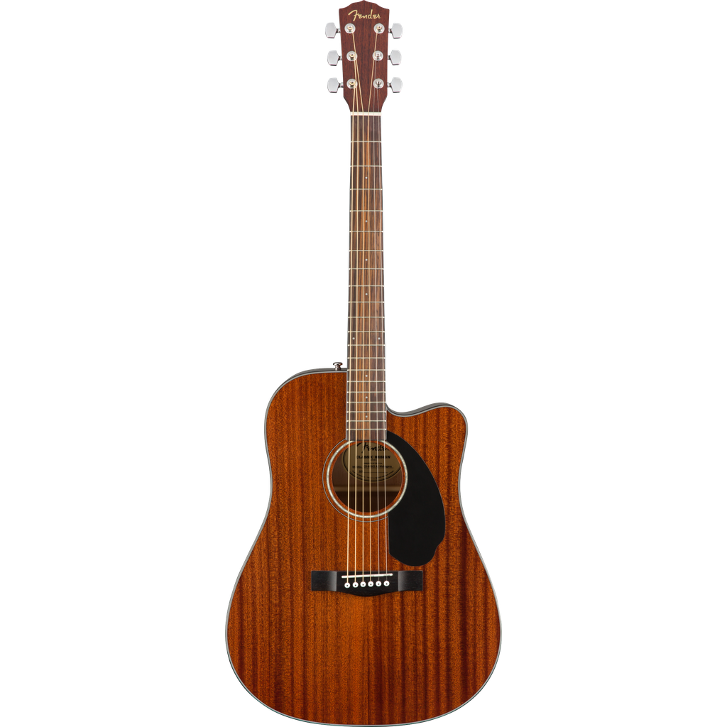 Fender CD-60SCE All Mahogany Acoustic Guitar - Natural