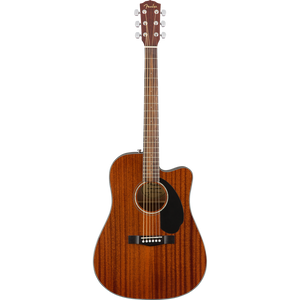 Fender CD-60SCE All Mahogany Acoustic Guitar - Natural