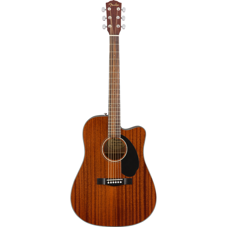 Fender CD-60SCE All Mahogany Acoustic Guitar - Natural