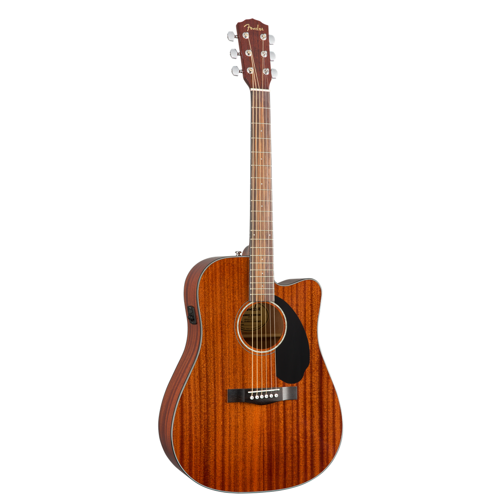 Fender CD-60SCE All Mahogany Acoustic Guitar - Natural