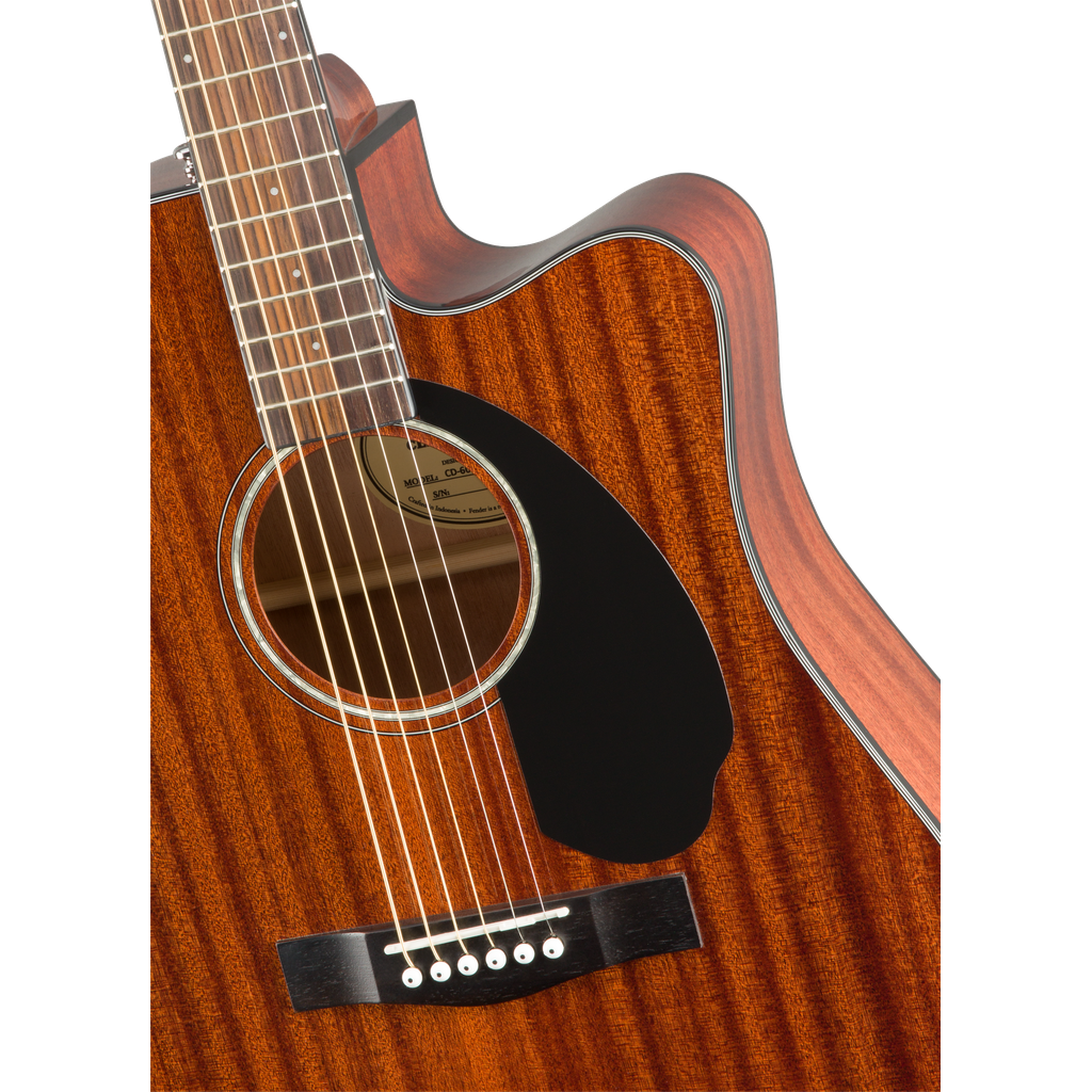 Fender CD-60SCE All Mahogany Acoustic Guitar - Natural
