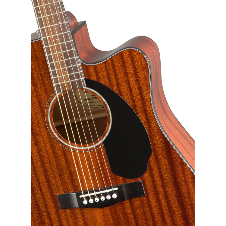 Fender CD-60SCE All Mahogany Acoustic Guitar - Natural