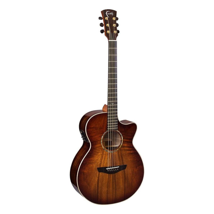 Faith Acoustic Electric Guitar Blood Moon Venus Cut/Electro FVBMB