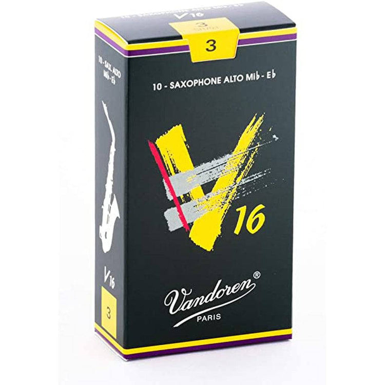 Vandoren V16 Alto Saxophone Reeds - 10 Pack
