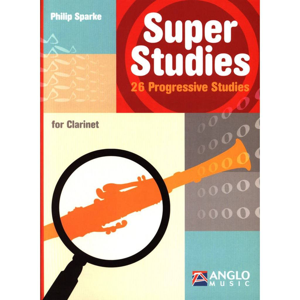 Philip Sparke Super Studies 26 progressive studies for clarinet