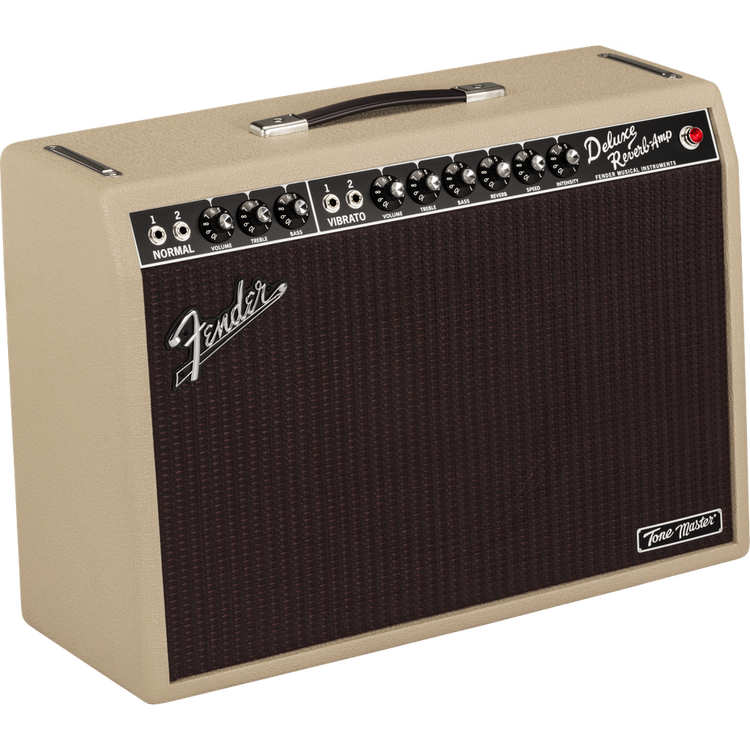 Fender Tone Master Deluxe Reverb 1x12" 100-watt Guitar Combo Amp - Blonde