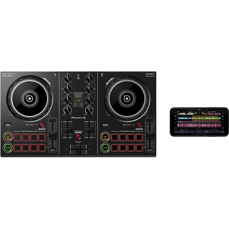 Pioneer DJ DDJ-200 2-deck Rekordbox DJ Controller