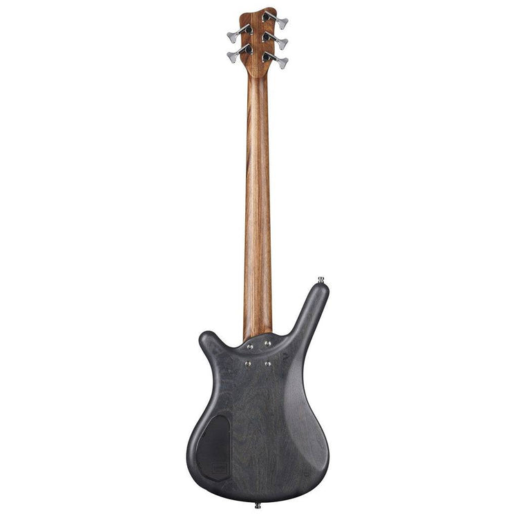 Warwick Pro Series Corvette Standard 5 String Bass Guitar - Nirvana Black Transparent Satin