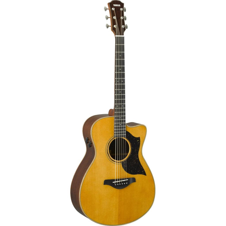 Yamaha AC5R ARE Concert Cutaway Acoustic Electric Guitar - Vintage Natural