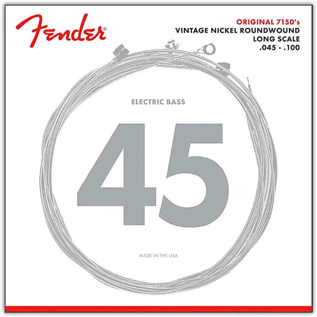 Fender 7150 Pure Nickel Long Scale Bass Strings