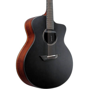 Ibanez Jon Gomm Signature JGM5 Acoustic-Electric Guitar - Black Satin Top
