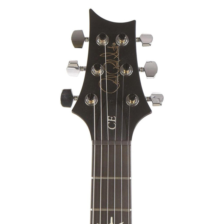 PRS CE Custom 24 Electric Guitar - Fire Red Smokeburst with Black Satin Neck