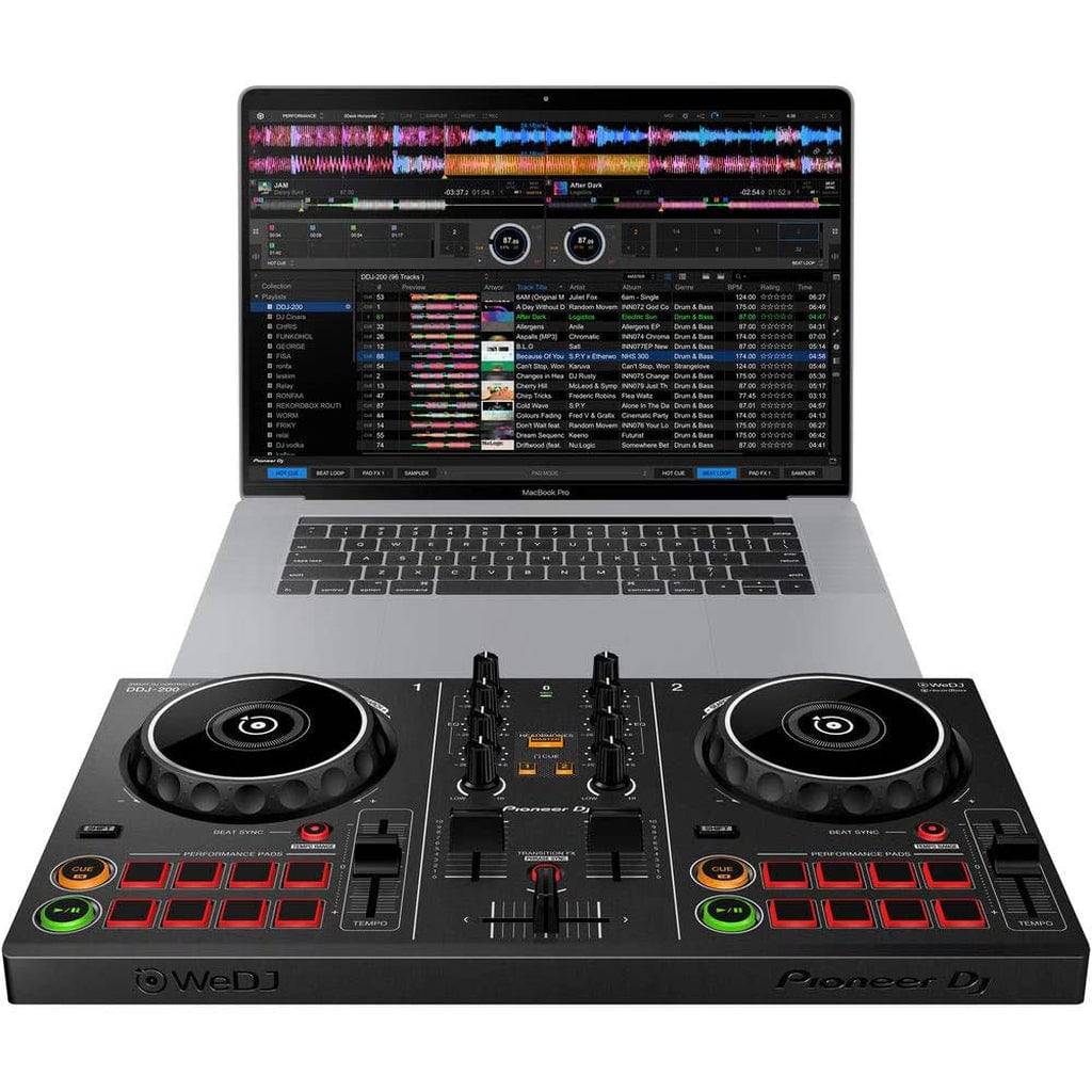 Pioneer DJ DDJ-200 2-deck Rekordbox DJ Controller