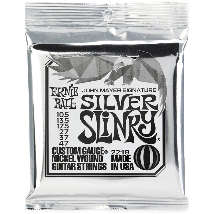 Ernie Ball John Mayer Signature Silver Slinky Electric Guitar Strings