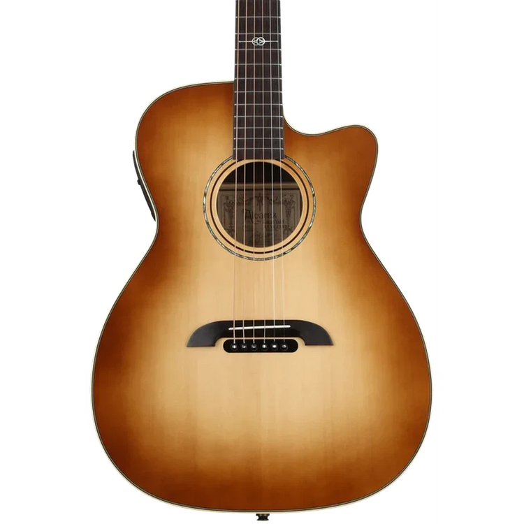 Alvarez Yairi FY70CESHB Standard Folk/OM Acoustic Electric Guitar - Shadow Burst