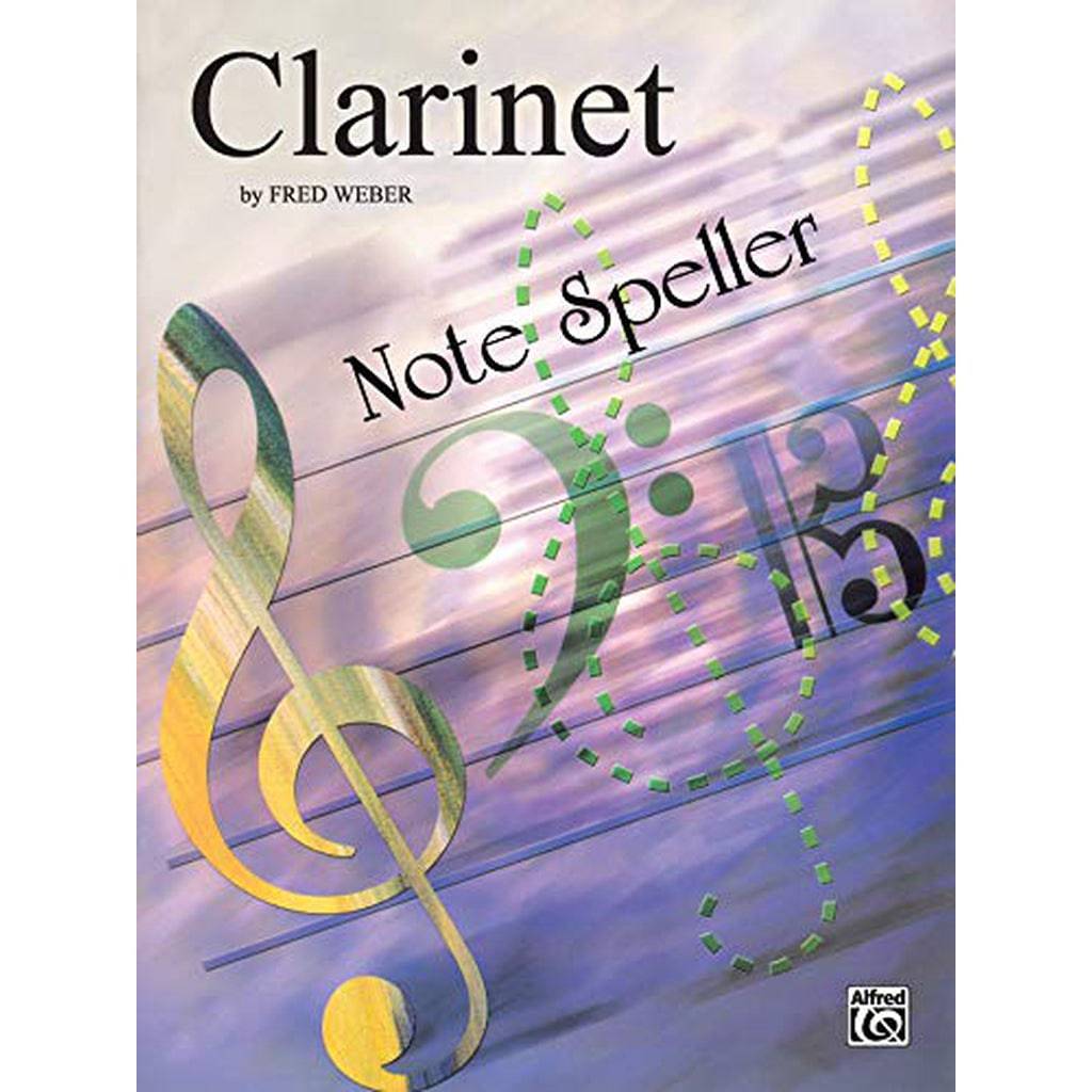 Note Speller Clarinet By Fred Weber Clarinet Book