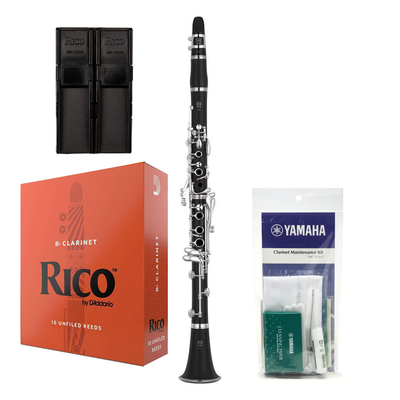 Yamaha YCL-450II 2nd Generation Series Intermediate Wood Bb Clarinet with Silver-plated Keys