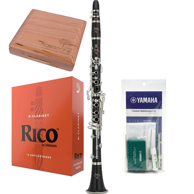 Yamaha YCL-CSVR Professional Bb Clarinet with Silver-plated Keys