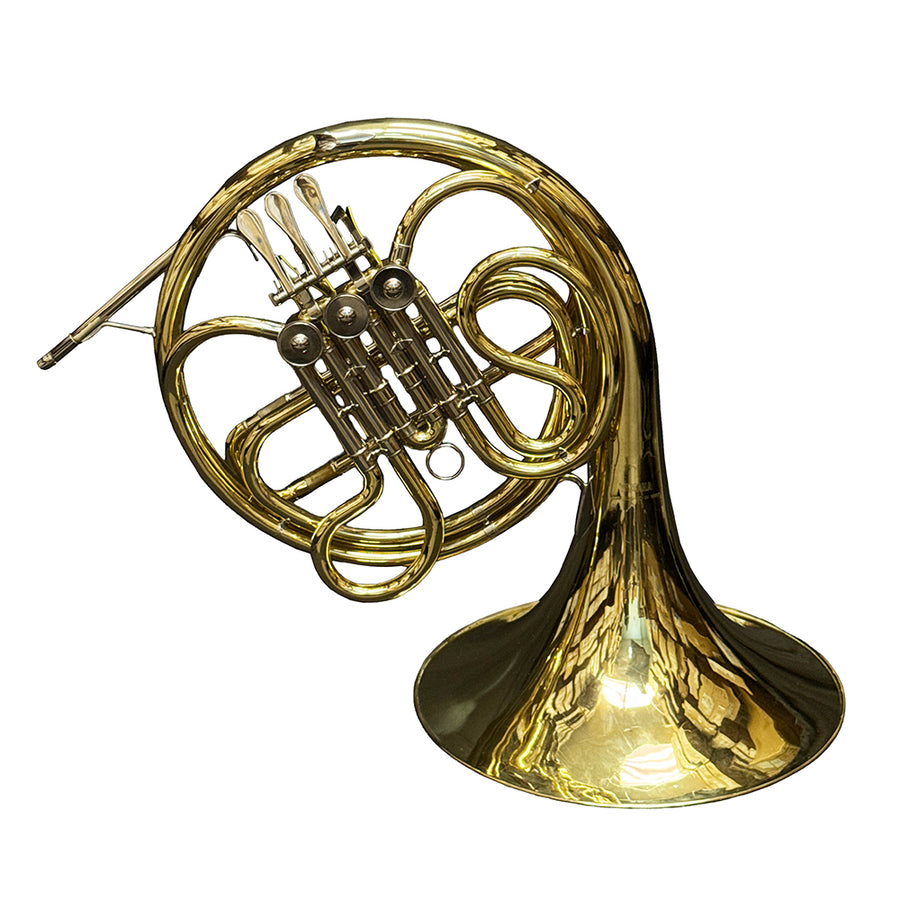 Yamaha YHR-314II Used Student F French Horn - Clear Lacquer (Single Horn)