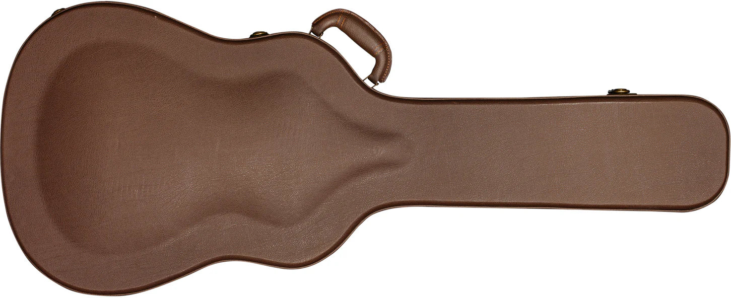 Faith Acoustic Guitar Hard Case - Drak Brown
