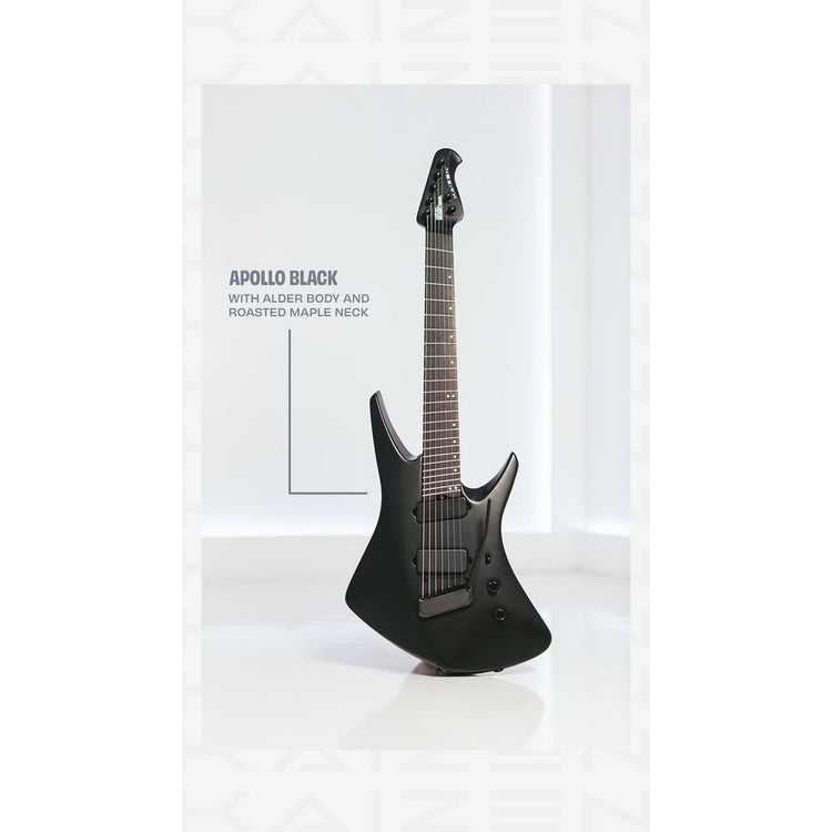 Ernie Ball Music Man Kaizen 7-string Tosin Abasi signature Electric Guitar - Apollo Black