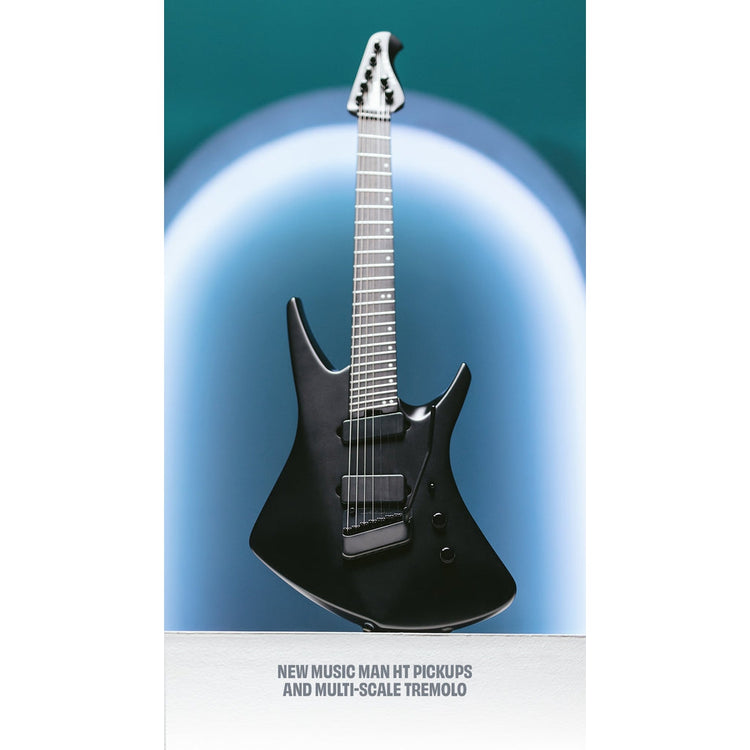 Ernie Ball Music Man Kaizen 7-string Tosin Abasi signature Electric Guitar - Apollo Black