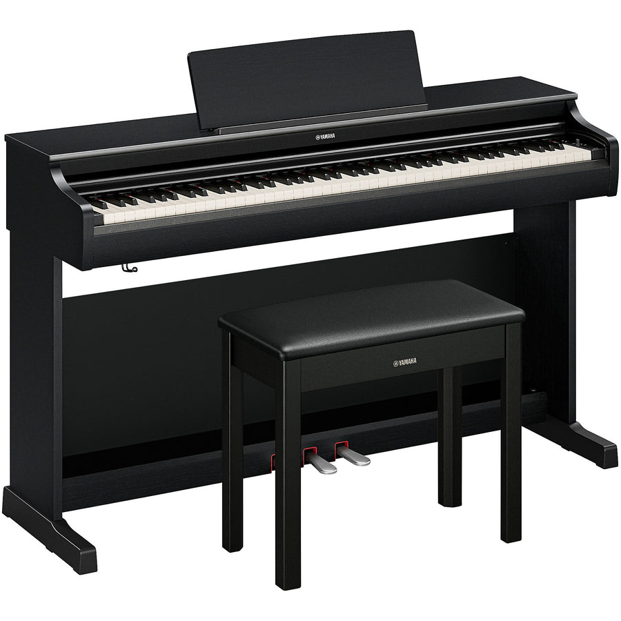 Yamaha Arius YDP-166 B-Stock 88-key Upright Digital Piano with Bench - Black