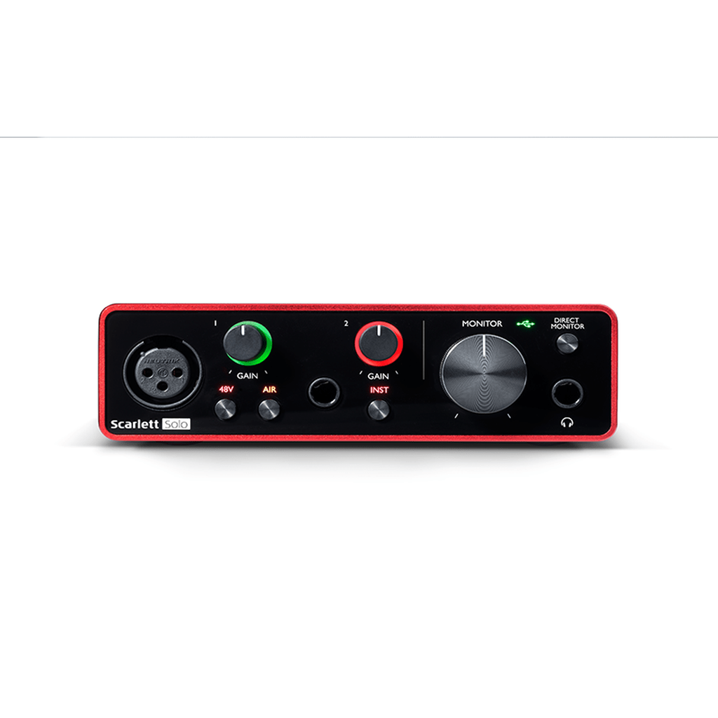Focusrite Scarlett Solo 3rd Gen USB Audio Interface