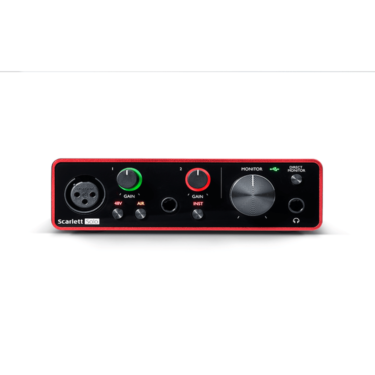 Focusrite Scarlett Solo 3rd Gen USB Audio Interface