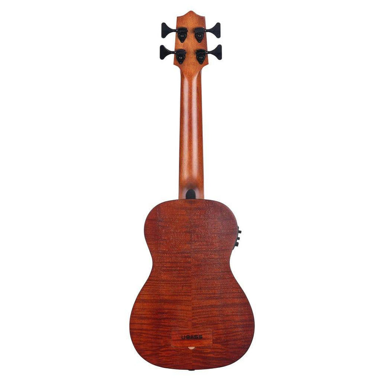 Kala U-Bass Exotic Mahogany Acoustic Electric Bass Guitar - Natural