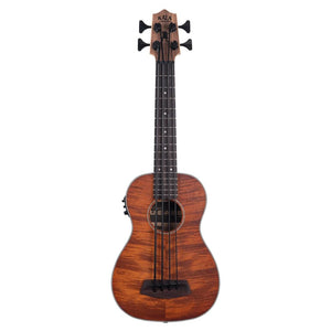 Kala U-Bass Exotic Mahogany Acoustic Electric Bass Guitar - Natural