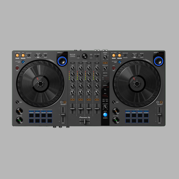 Pioneer DJ DDJ-FLX6-GT 4-deck Rekordbox and Serato DJ Controller - Graphite