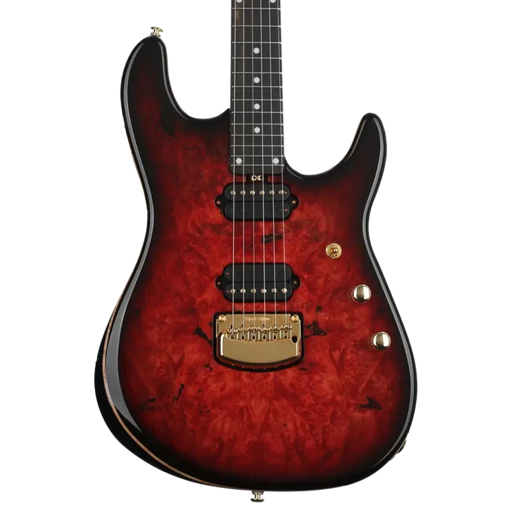 Ernie Ball Music Man Jason Richardson Signature Cutlass HH Electric Guitar - Rorschach Red