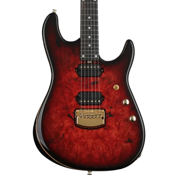 Ernie Ball Music Man Jason Richardson Signature Cutlass HH Electric Guitar - Rorschach Red