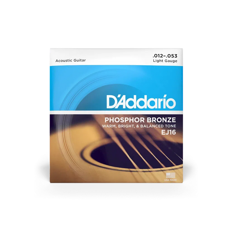 D’Addario PHOSPHOR BRONZE ACOUSTIC GUITAR STRINGS