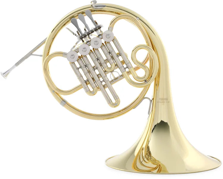 Yamaha YHR-322II Student Bb French Horn - Clear Lacquer (Single Horn)