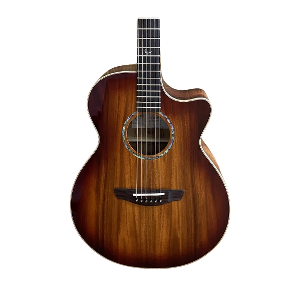 Faith Acoustic Electric Guitar Blood Moon Venus Cut/Electro FVBMB