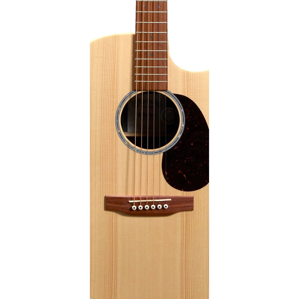 Martin GPC-X2E Grand Performance Acoustic-Electric Guitar - Natural Cocobolo