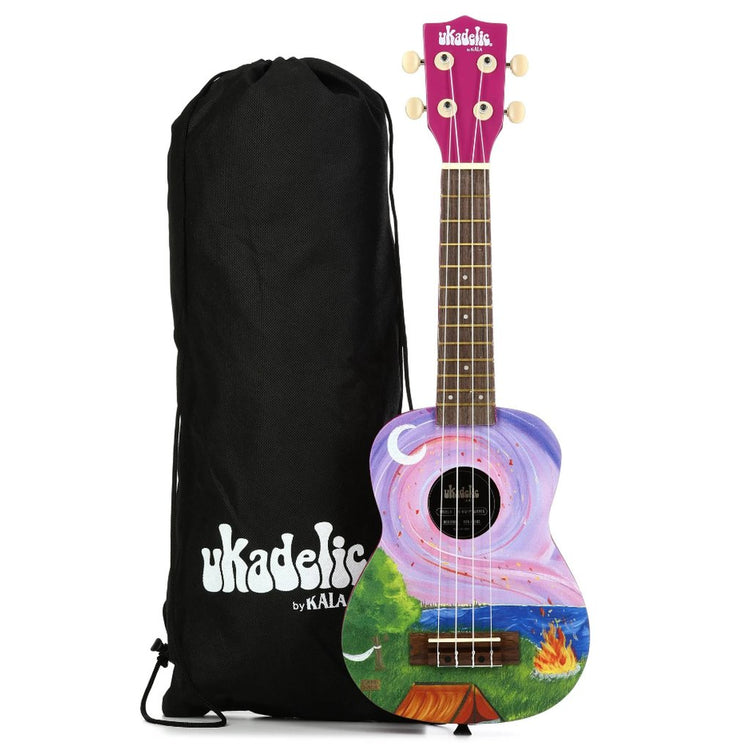 Kala Ukadelic Graphic Top Soprano Ukulele