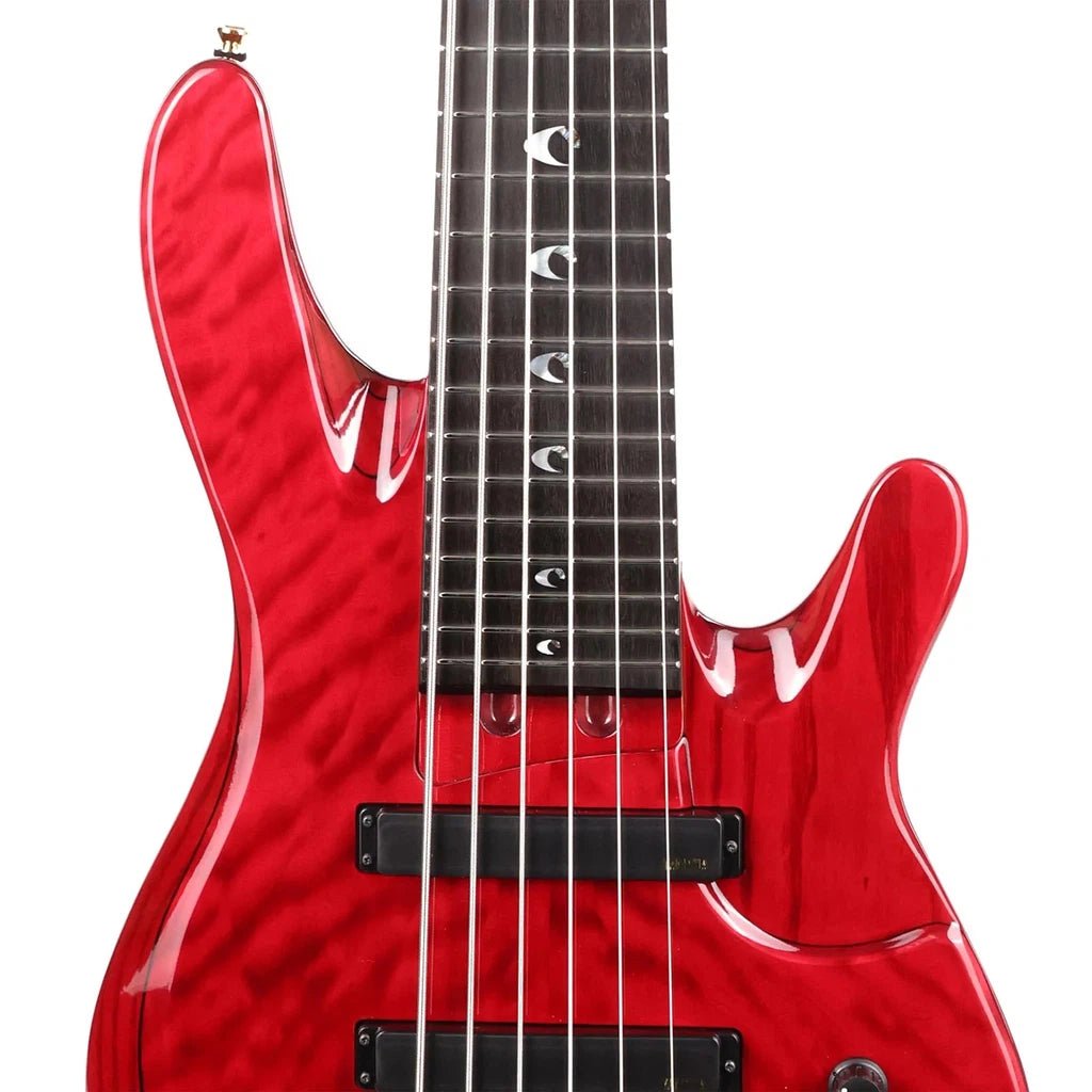 Yamaha John Patitucci TRB Signature Bass Guitar - Trans Dark Red