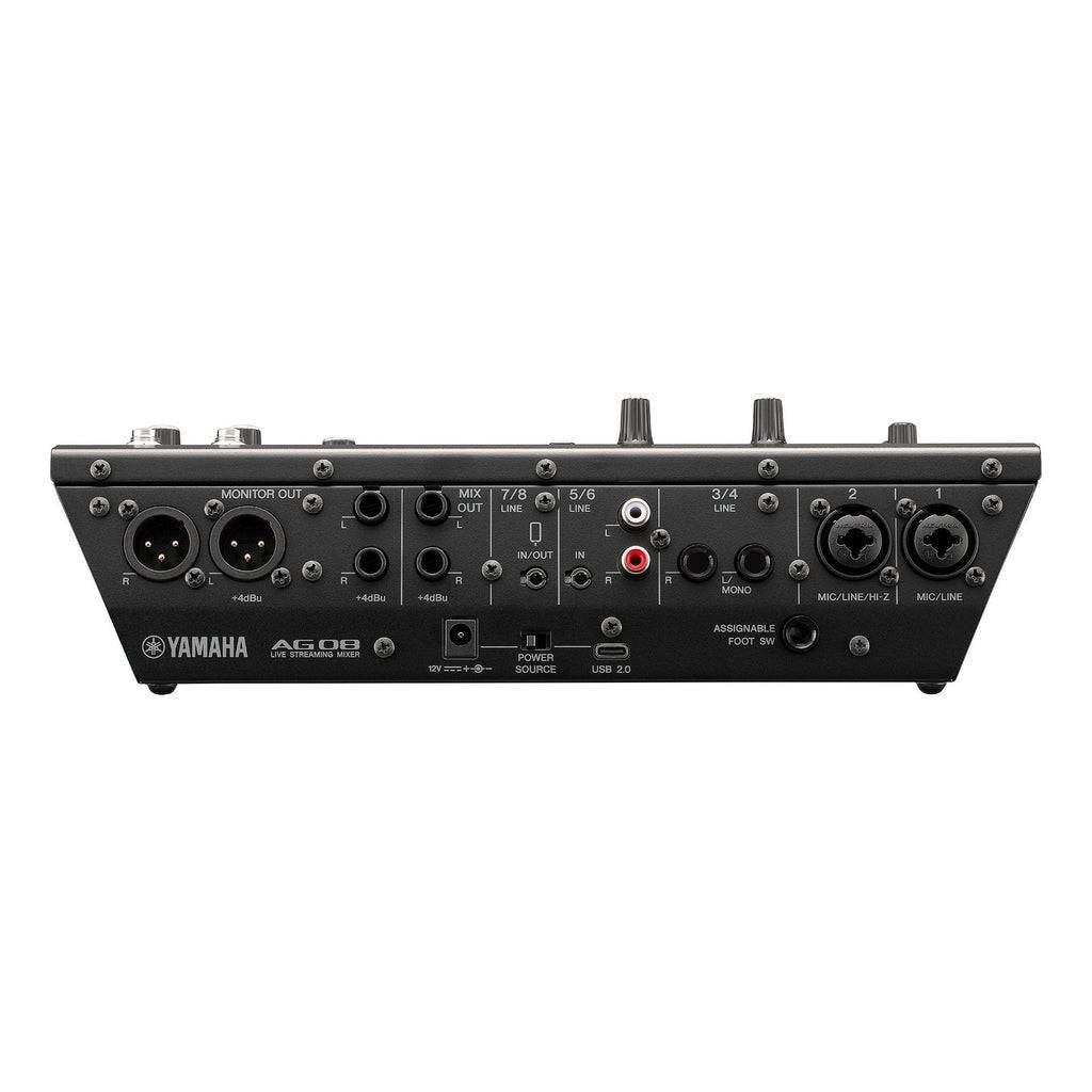 Yamaha AG08 All-In-One 8-Channel Live Streaming Mixer