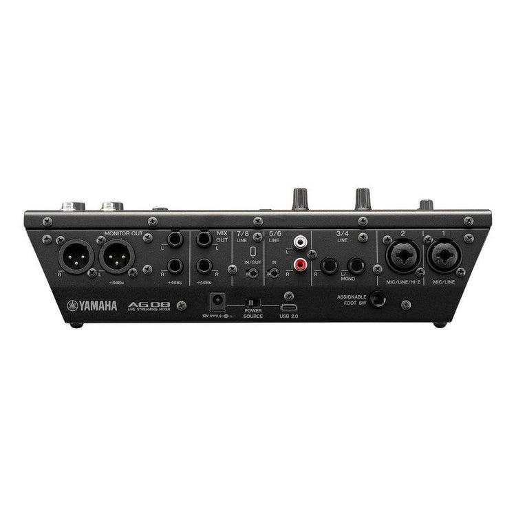Yamaha AG08 All-In-One 8-Channel Live Streaming Mixer