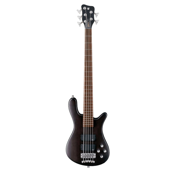 Warwick RockBass Streamer Standard 5 String Bass Guitar - Nirvana Black Transparent Satin