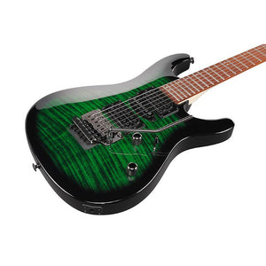 Ibanez Kiko Loureiro Signature KIKOSP3 Electric Guitar - Trans Emerald Burst