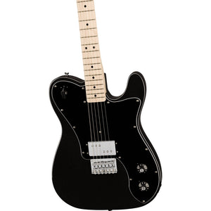 Squier Paranormal Esquire Deluxe Solidbody Electric Guitar - Metallic Black