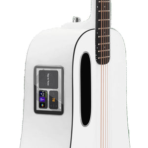 LAVA Music Blue Lava 36" Touchscreen Acoustic Electric Smart Guitar w/ Gig Bag